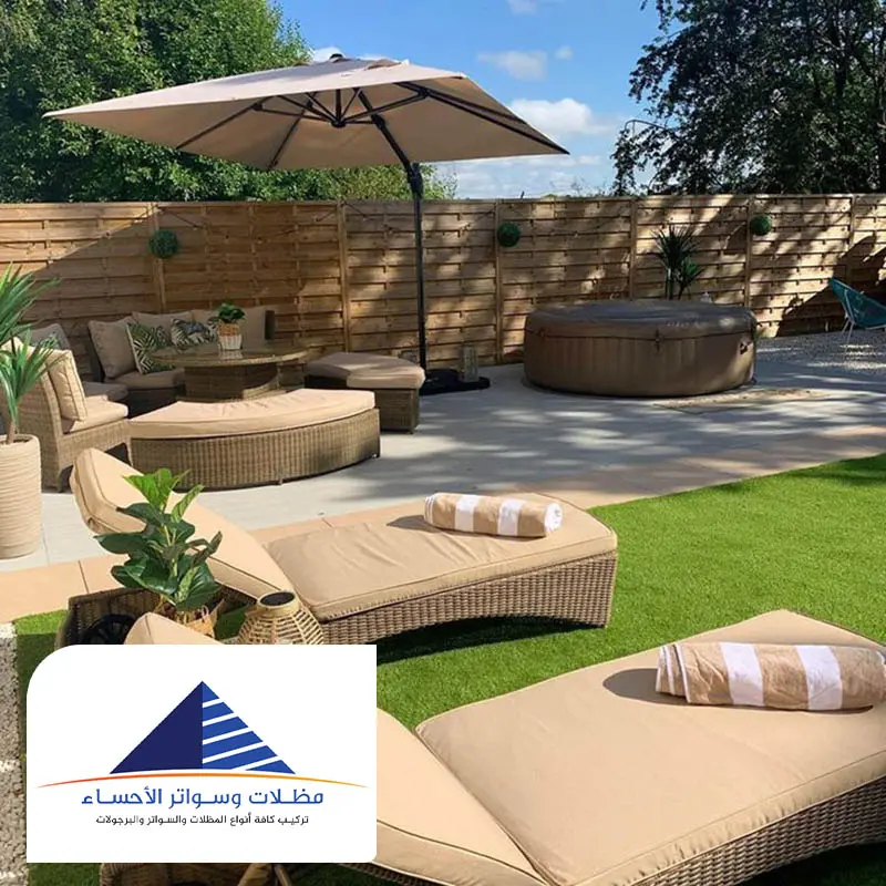 مظلات حدائق عامه الاحساء