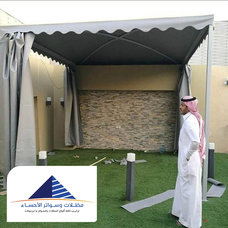 تصميم مظلات حدائق الهفوف