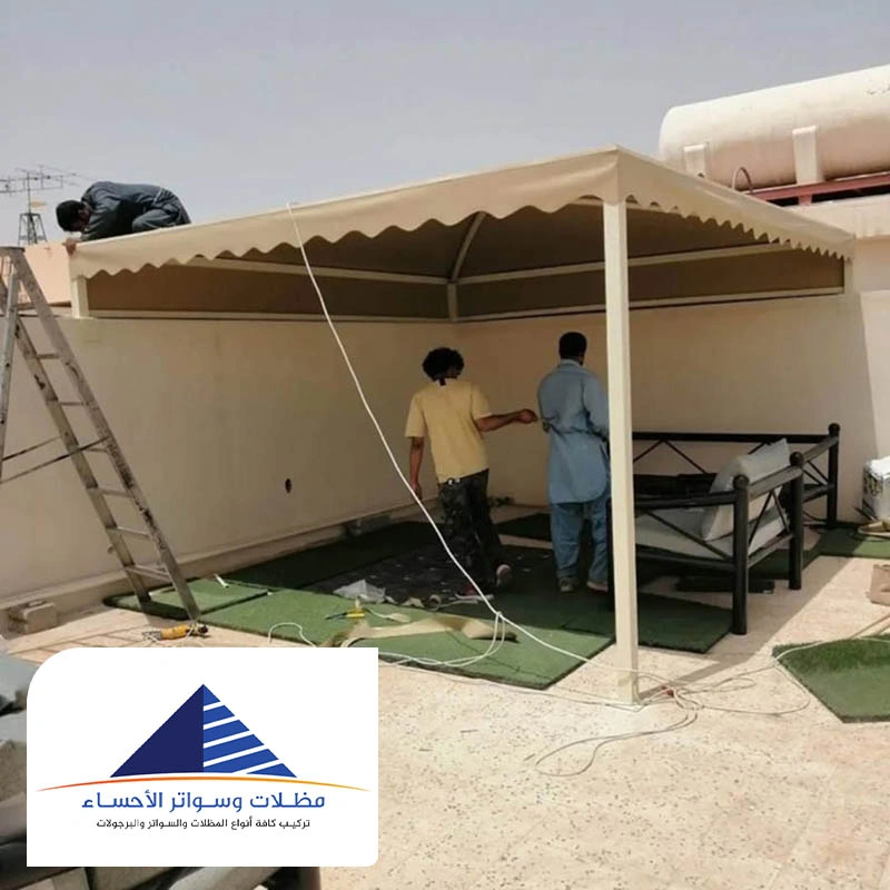 مظلات حدائق ساكو الاحساء